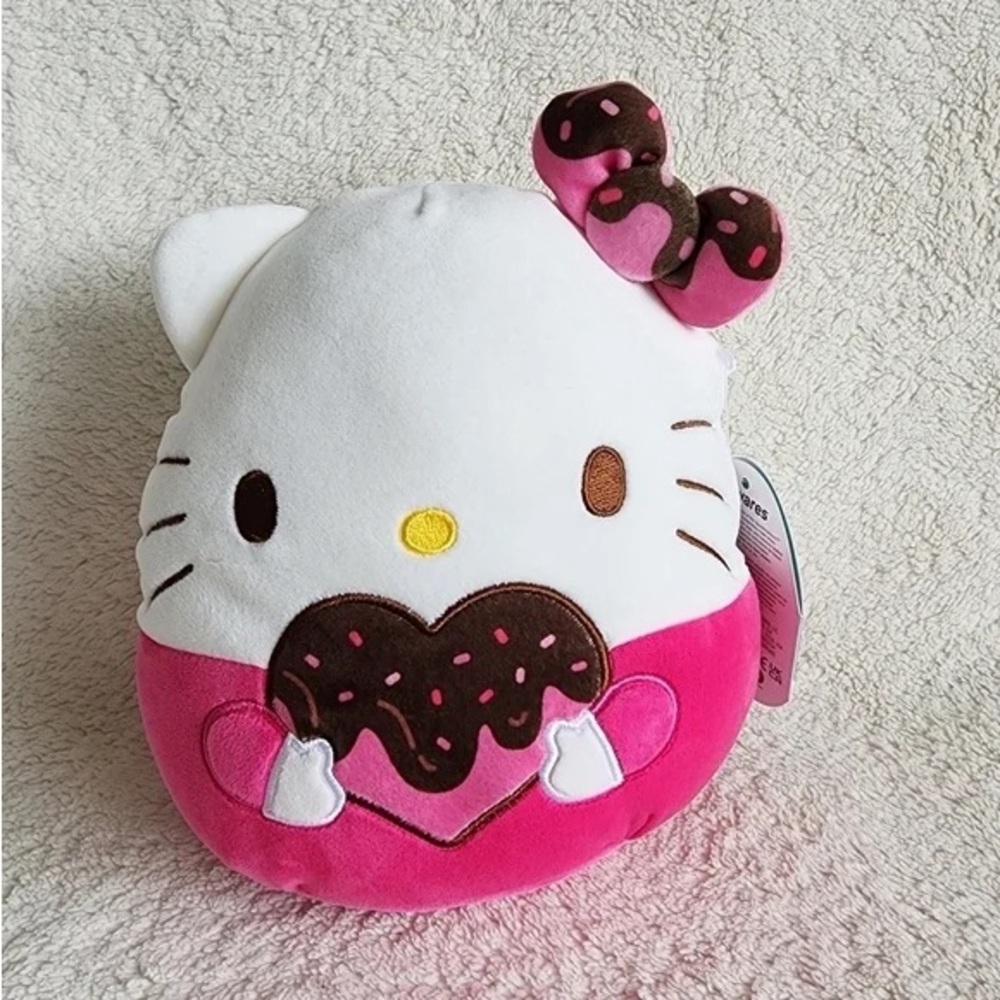 Hello Kitty Pink and White Plush Toy